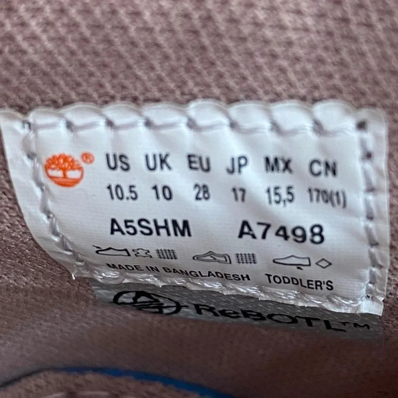 Timberland kids 6” Classic Waterproof 10.5 Boot Toddler Little‎ Kid Bootie Laces - Picture 14 of 15